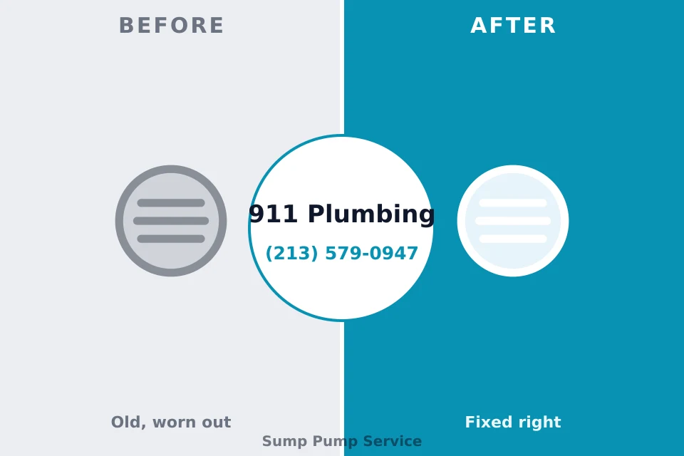 Before and after: plumbing company Appomattox, VA